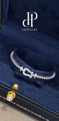 Lắc Tay Móng Ngựa FULL MOISSANITE - BIỂU TƯỢNG MAY MẮN VÀ ĐẲNG CẤP - SBE035
