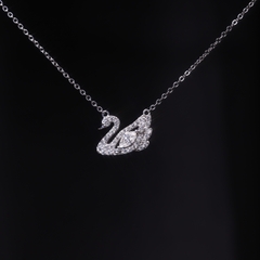Dây Chuyền Thiên Nga FULL MOISSANITE - SNE235