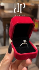 HPJ Dịu Dàng - FULL MOISSANITE viên chủ 6li nhẹ nhàng tinh tế và cuốn hút -SRE 133