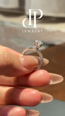 HPJ Dịu Dàng - FULL MOISSANITE viên chủ 6li nhẹ nhàng tinh tế và cuốn hút -SRE 133