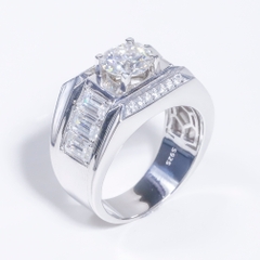 Nhẫn nam Đai Emerald srm103 ổ 7,2mm