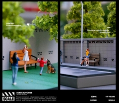 Mô hình Diorama 1:64 Góc Phố - Góc Đường GRE911DIO-32