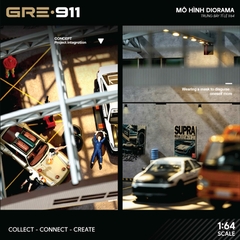 Mô Hình Diorama nhà xưởng công nghiệp GRE911DIO-77