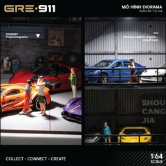 Mô hình Industrial Warehouse Garage 3 tầng GRE911DIO-69