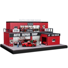 Diorama 1:64 Container Repair Garage