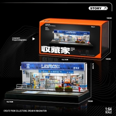 Diorama 1:64 Lawson Convenience Store Scene Phiên bản có Hộp Mica