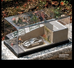 Diorama 1:64 Cảnh Phố Dốc - Garage Mini Có Mica | GRE•911
