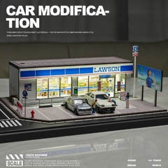 Diorama 1:64 Lawson Convenience Store Scene