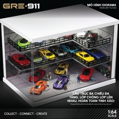 Mô hình Industrial Warehouse Garage 3 tầng GRE911DIO-69