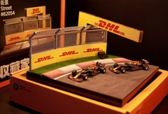 Mô Hình F1 track corner scene phong cách motorsport