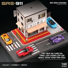 Mô hình trưng bày diorama Japanese Bookstore Scene GRE911DIO-40 (Có Figs + Phụ kiện)