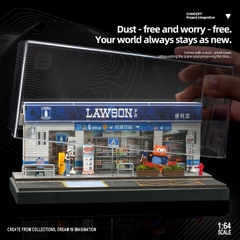 Diorama 1:64 Lawson Convenience Store Scene Phiên bản có Hộp Mica