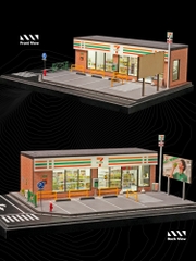 Mô hình Diorama Cửa hàng tiện lợi 7Eleven