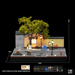Mô hình studio nghệ thuật phong cách Nanjing - Kèm Figs Sẵn