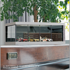 Diorama 1:64 Showroom Xe Có Đèn LED - Trưng Bày Sang Trọng | GRE•911