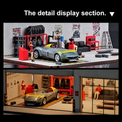 Bộ phụ kiện garage sửa xe gồm 12 chi tiết GRE911FIG-28