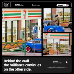 Mô hình Diorama Cửa hàng tiện lợi 7Eleven