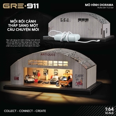 Mô Hình Diorama nhà xưởng công nghiệp GRE911DIO-77
