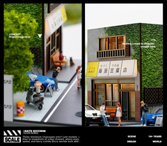 Diorama 1:64 Nhà Hàng Fuji 2 Tầng Có Đèn LED - Phong Cách Nhật Bản | GRE•911