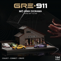 Mô hình ga tàu phong cách Nhật Bản GRE911DIO-27