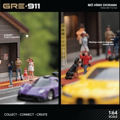 Mô hình ga tàu phong cách Nhật Bản GRE911DIO-27