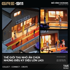 Mô hình ga tàu phong cách Nhật Bản GRE911DIO-27