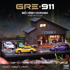 Mô hình ga tàu phong cách Nhật Bản GRE911DIO-27