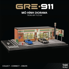 Mô hình Diorama Cửa hàng tiện lợi 7Eleven