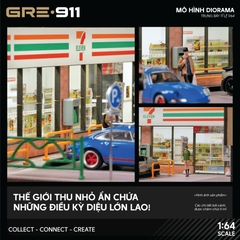 Mô hình Diorama Cửa hàng tiện lợi 7Eleven