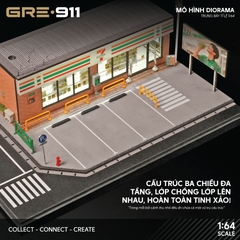 Mô hình Diorama Cửa hàng tiện lợi 7Eleven