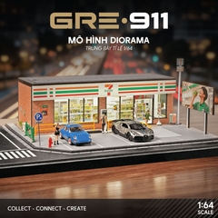 Mô hình Diorama Cửa hàng tiện lợi 7Eleven