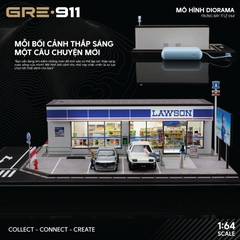 Mô hình cửa hàng tiện lợi Lawson phong cách Nhật Bản