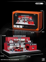 Diorama 1:64 Container Repair Garage