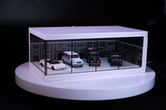 Mô hình Diorama 1:64 Showroom Xe Có Đèn LED - Trưng Bày Sang Trọng GRE911LED-23