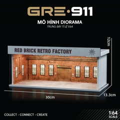 Mô hình Diorama 1:64 Set 2 - Bộ Trưng Bày Đa Năng Có Đèn LED GRE911LED-26