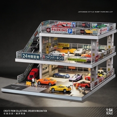 Diorama 1:64 Japanese Style Ramp - Bãi Đỗ Xe Dốc Phong Cách Nhật Bản | GRE•911