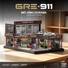 Mô Hình Trưng Bày Diorama 1:64 – Custom Tuning Garage | GRE911LED-81