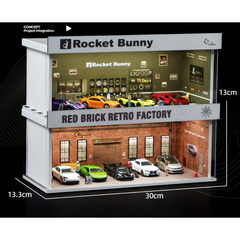 Diorama 1:64 Set 2 - Bộ Trưng Bày Đa Năng Có Đèn LED | GRE•911