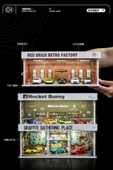 Diorama 1:64 Set 2 - Bộ Trưng Bày Đa Năng Có Đèn LED | GRE•911