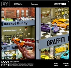 Diorama 1:64 Set 2 - Bộ Trưng Bày Đa Năng Có Đèn LED | GRE•911