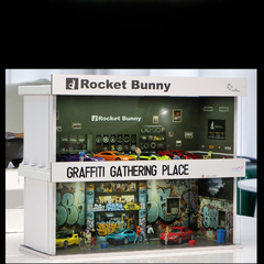 Diorama 1:64 Set 2 - Bộ Trưng Bày Đa Năng Có Đèn LED | GRE•911