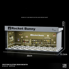 Diorama 1:64 Set 2 - Bộ Trưng Bày Đa Năng Có Đèn LED | GRE•911