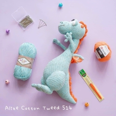 Len Alize Cotton Gold Tweed