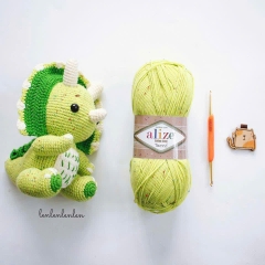 Len Alize Cotton Gold Tweed