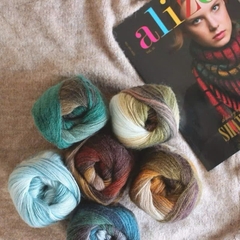 Len Alize Angora Gold Batik