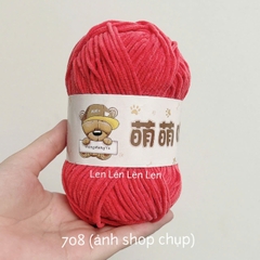 LEN NHUNG GẤU 3MM