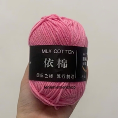 LEN MILK COTTON MÁC ĐEN 50G