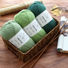 LEN YAOH WOOL 100G – Len Sợi To Móc Khăn, Mũ, Áo