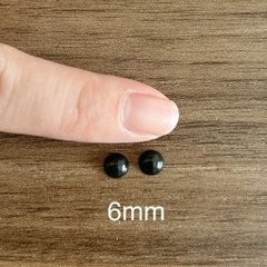 [Túi 5 cặp] Mắt Dán Thú Bông, mắt tròn, mắt oval (không kèm chốt)