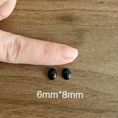 [Túi 5 cặp] Mắt Dán Thú Bông, mắt tròn, mắt oval (không kèm chốt)